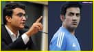 Gautam Gambhir and Sourav Ganguly