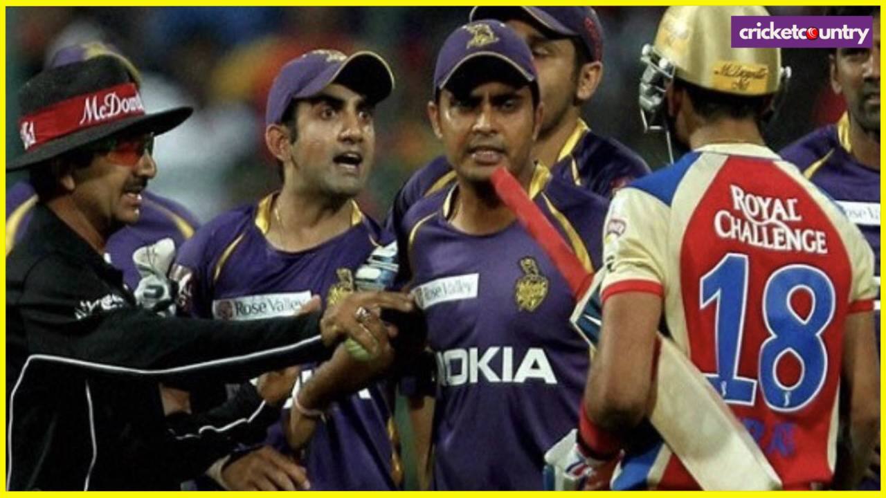Gautam gambhir vs Virat Kohli