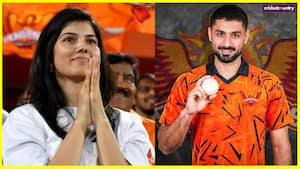 Kavya Maran and Abrar Ahmed