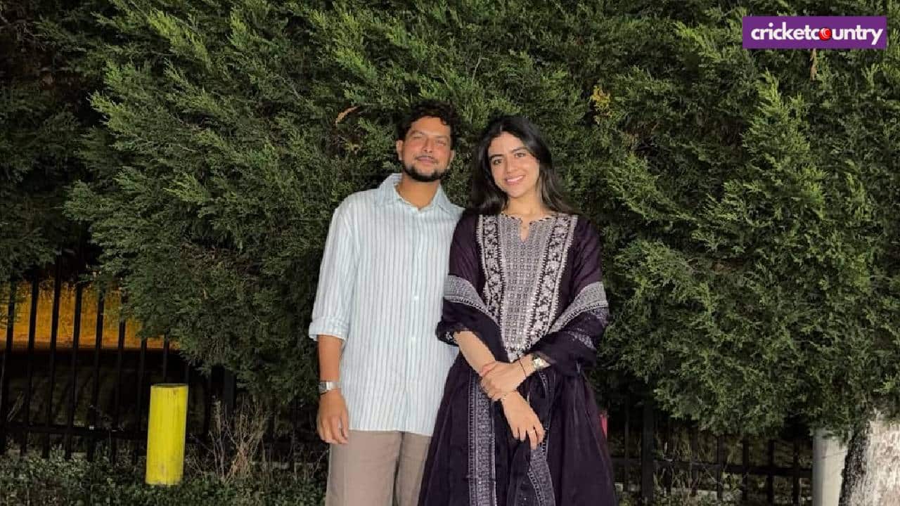 Kuldeep yadav with Vanshika