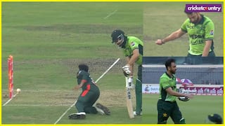 Mehidy Hasan Miraz removes Pakistan captain Salman Agha with a brilliant run-out Watch Video