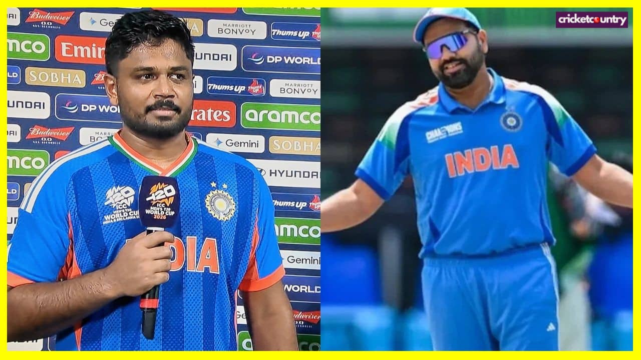 Sanju Samson and Rohit Sharma