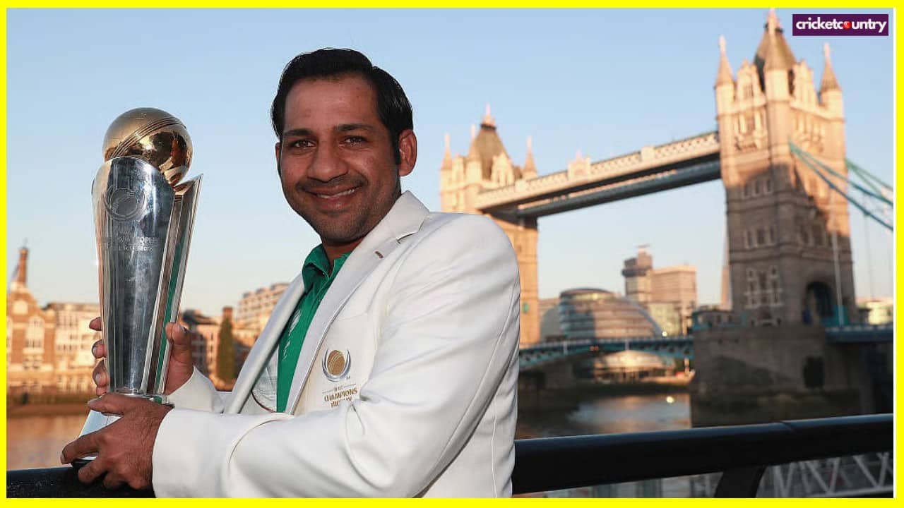 Sarfaraz Ahmed Pakistan's 2017 Champions Trophy winning captain