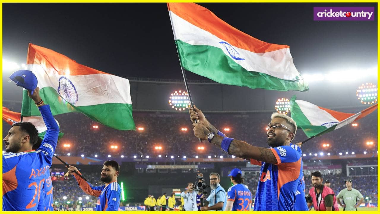 Team India victory parade