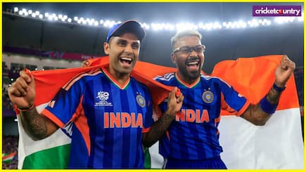 Team India Celebration after T20 World Cup 2026 Title in Pic