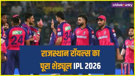 IPL 2026 Rajasthan Royals Full Schedule, RR Match list, Venue, Fixture and time table Results