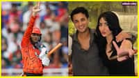 Abhishek Sharma fifty and girlfriend Laila Faisal