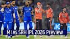 MI vs SRH IPL 2026 Preview: Struggling Mumbai Indians take on in-form Sunrisers Hyderabad in crucial Wankhede clash