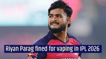 Riyan Parag fined for vaping during RR vs PBKS IPL 2026 clash, BCCI considers further action