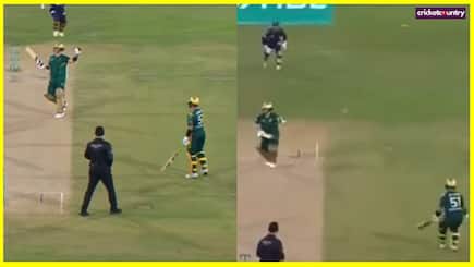 Watch: Sahibzada Farhan denies Steve Smith a single in PSL 2026, fans call it ‘revenge for Babar Azam’