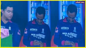 Vaibhav Sooryavanshi and Romi Bhinder dugout viral video