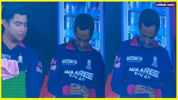 Vaibhav Sooryavanshi and Romi Bhinder dugout viral video