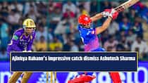 WATCH: Ajinkya Rahane’s stunning catch sends dangerous Ashutosh Sharma to the pavilion