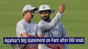 Agarkar on Rishabh Pant after ODI snub and vice-captaincy setback