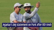 1343476BCCI selector Ajit Agarkar breaks silence on Rishabh Pant after ODI snub and vice-captaincy setback