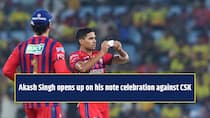 Akash Singh opens up on his note celebration against CSK