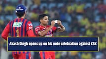 Akash Singh reveals the reason behind his note celebration against CSK in IPL 2026, says…