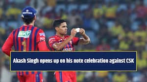Akash Singh opens up on his note celebration against CSK