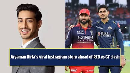 Aryaman Birla’s Instagram story goes viral ahead of RCB vs GT IPL 2026 final, sparks huge buzz on social media