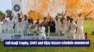 1343701BCCI announces full domestic schedule for 2026-27 season, Ranji Trophy to be played in…