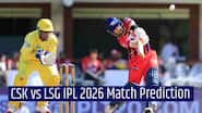 1342727CSK vs LSG Match Prediction, IPL 2026: Rishabh Pant’s Lucknow Super Giants aim to spoil Chennai Super Kings’ playoff hopes