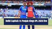 Delhi Capitals vs Punjab Kings IPL 2026 live updates and scorecard