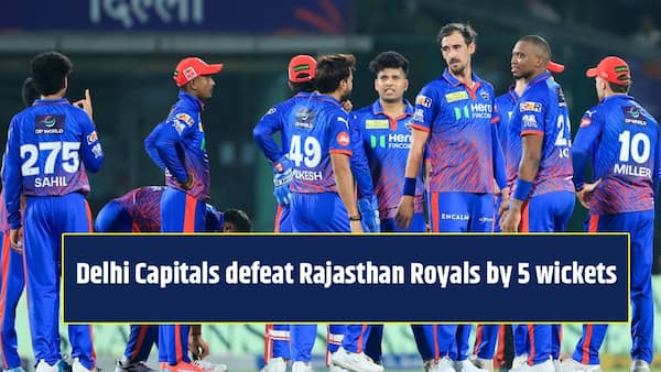 Delhi Capitals defeat Rajasthan Royals by 5 wickets in IPL 2026