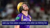 KKR star Finn Allen joins Chris Gayle in elite IPL six-hitting list