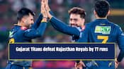 Gujarat Titans defeat Rajasthan Royals by 77 runs