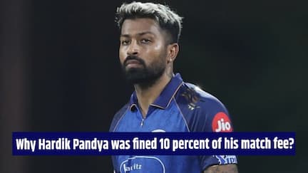 Hardik Pandya fine