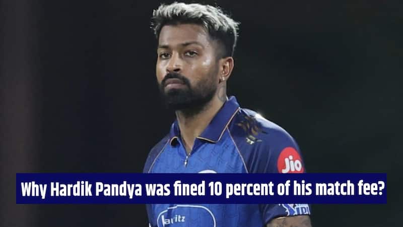 BIG blow for MI! Captain Hardik Pandya fined after breaching IPL Code ...