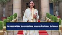 Harmanpreet Kaur shares heartfelt message for SOMEONE special after being honoured with Padma Shri, she thanked…