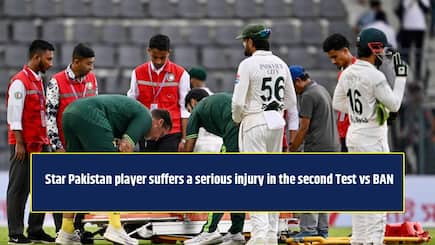 WATCH: Big trouble for Pakistan team as THIS star suffers a serious injury against Bangladesh, his name is…