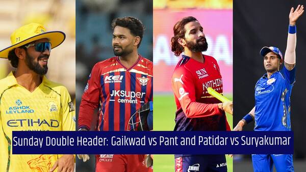 Big IPL 2026 Double Header: Gaikwad vs Pant & Patidar vs Suryakumar