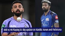 KKR vs MI Predicted Playing XI: Varun Chakaravarthy doubtful, Hardik Pandya back in Mumbai Indians side