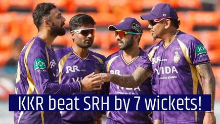 Varun Chakravarthy, Sunil Narine star as KKR end SRH’s winning streak with dominant win