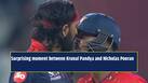 Surprising moment between Nicholas Pooran and Krunal Pandya after RCB vs LSG clash