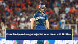 WATCH: Krunal Pandya’s smartness sends dangerous Jos Buttler to the pavilion in IPL 2026 final