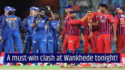 MI vs LSG IPL 2026 Preview: Mumbai Indians fight for survival as struggling Lucknow Super Giants battle to stay alive at Wankhede