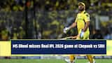 MS Dhoni unavailable against SRH, due to...