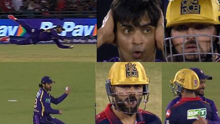 Manish Pandey Unbelievable catch Virat Kohli and Tim David Shocked Watch Video