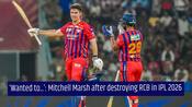 Marsh reveals aggressive approach behind stunning century vs RCB