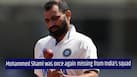 Mohammed Shami misses out again as Ajit Agarkar reveals reason