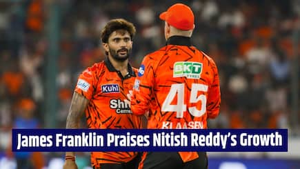 James Franklin reveals secret behind Nitish Reddy’s IPL 2026 success before SRH vs RR Eliminator