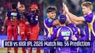 RCB vs KKR Match Prediction: Can Kolkata Knight Riders stop Royal Challengers Bengaluru’s playoff hopes in IPL 2026?