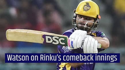 IPL 2026: Shane Watson hails Rinku Singh’s return to form as ‘brilliant to watch’