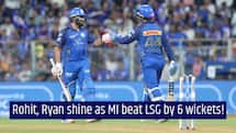 IPL 2026: Rohit Sharma, Ryan Rickelton power Mumbai Indians to six-wicket win over LSG