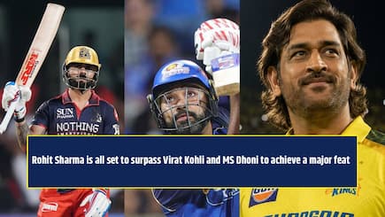 Good news for Mumbai Indians fans as Rohit Sharma is all set to surpass Virat Kohli and MS Dhoni, becomes…