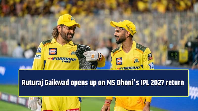 Ruturaj Gaikwad opens up on MS Dhoni's return