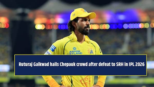 Ruturaj Gaikwad hails Chepauk crowd after loss to SRH in IPL 2026